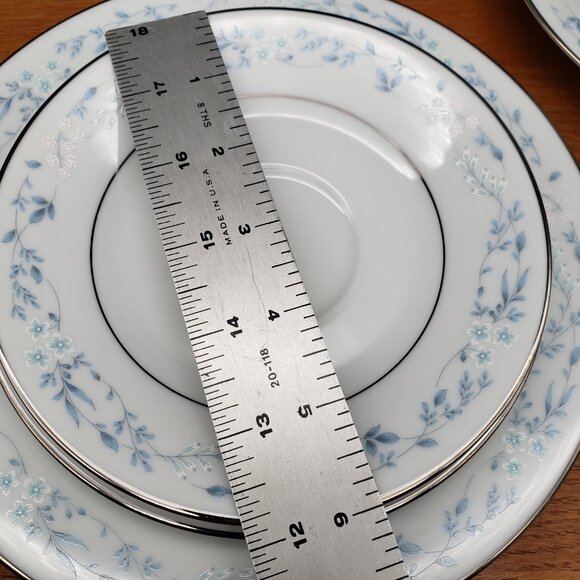 Noritake Carolyn 2693 Fine China Set for 2 – Luncheon, Bread, Cup & Saucer - Picture 13 of 15